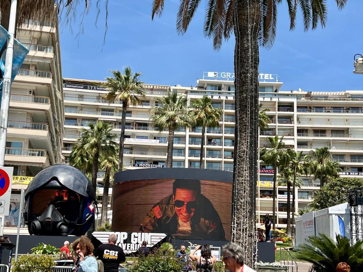 Offre Speciale Festival Film Si Sejour Superieur 12J , 2P Croisette, Grande Terrasse, Parking Gratuit, Calme, Accueil 5 Etoiles, Excellent Rapport Qualite-Prix كان المظهر الخارجي الصورة